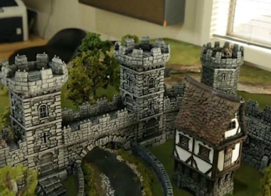 采用3D技术修复的城堡