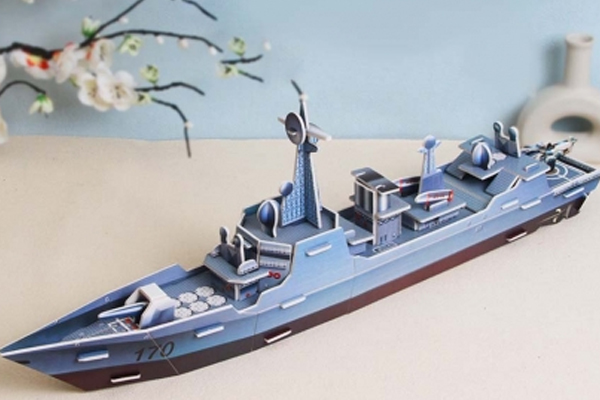 探秘兰州舰——3D立体拼插模型的奇妙之旅