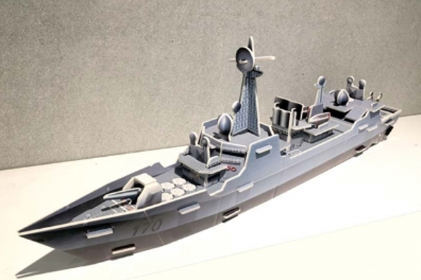 探秘兰州舰——3D立体拼插模型的奇妙之旅