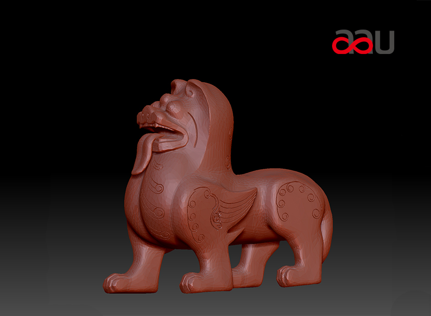 貔貅模型3D数据-aau3d模型资源库