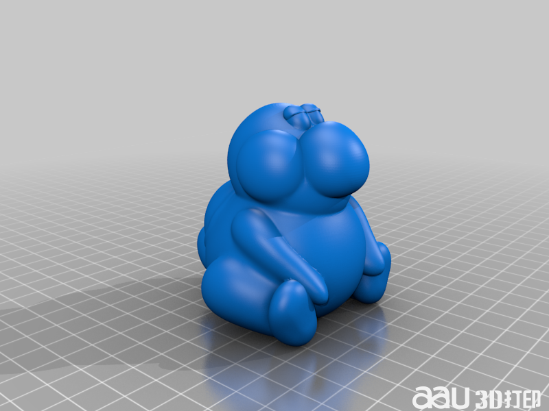 胖子青蛙STL3D模型