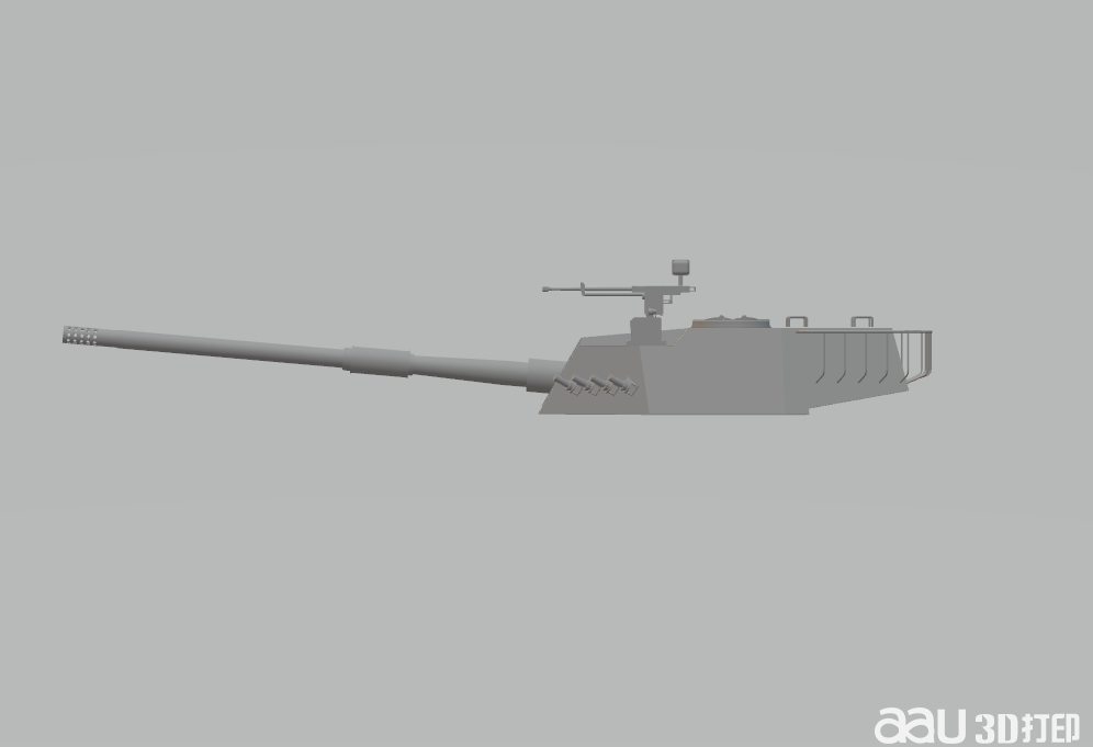 坦克炮台STL模型