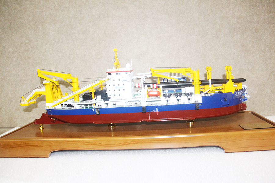 展示!科研 1:100天鲲号模型