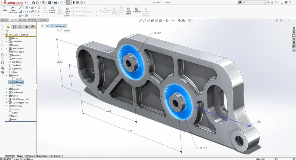 CAD软件：SolidWorks VS Creo,谁更实用？
