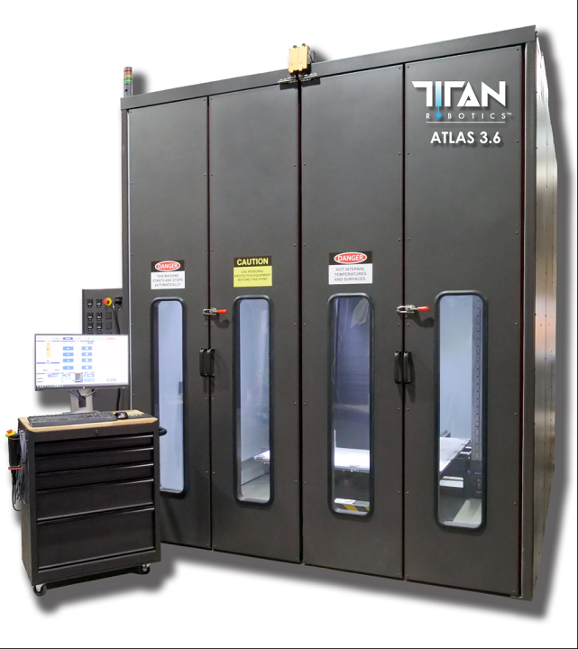 Titan Robotics推出具有双颗粒挤出技术的大幅面Atlas 3.6 3D打印机
