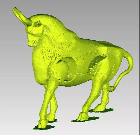 记录徐家汇‘五福牛’从3d实物扫描到3d打印的全过程！