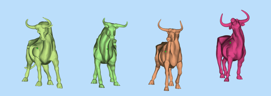记录徐家汇‘五福牛’从3d实物扫描到3d打印的全过程！