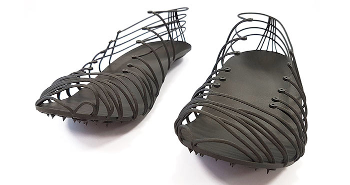 Pleko，使用碳纤维 3D 打印的 Spike 鞋