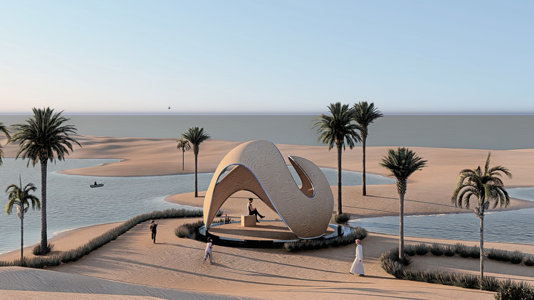 城市沙丘建筑项目的砂岩 3D 打印