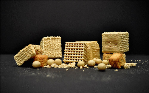Okara，一种新的食品3D 打印材料？