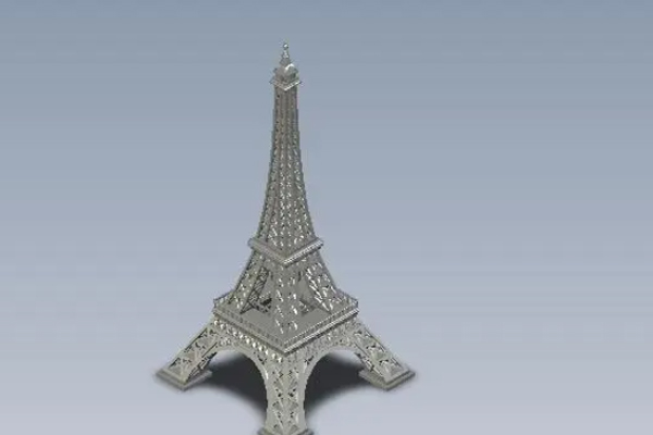 铁塔新生：3D打印埃菲尔铁塔的奇妙之旅