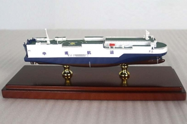 【世江滚装船3D模型】乘风破浪，世江滚装船模型勾勒海上风云