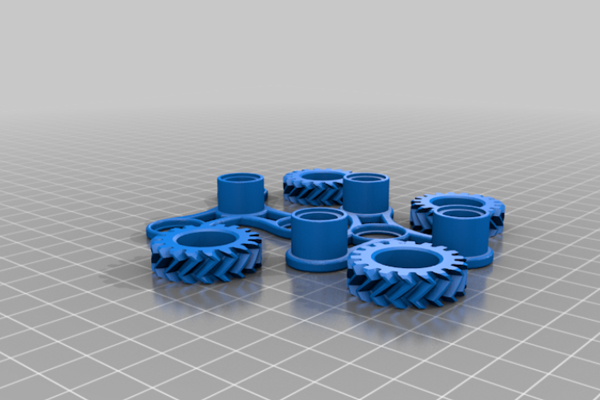 【桶形耦合器3D模型】指尖齿轮模型：微型化技术的创新之路