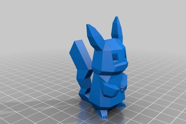 【3d打印皮卡丘模型】3D打印技术带来的可爱“皮卡丘”模型