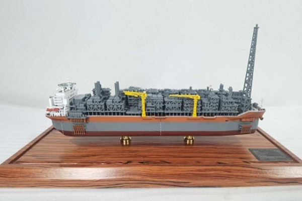 FPSO浮式生产储油卸油船模型