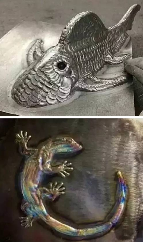 当然,小编以前发过,氩弧焊的最高质量的颜色是银白色,但是,缺乏其他