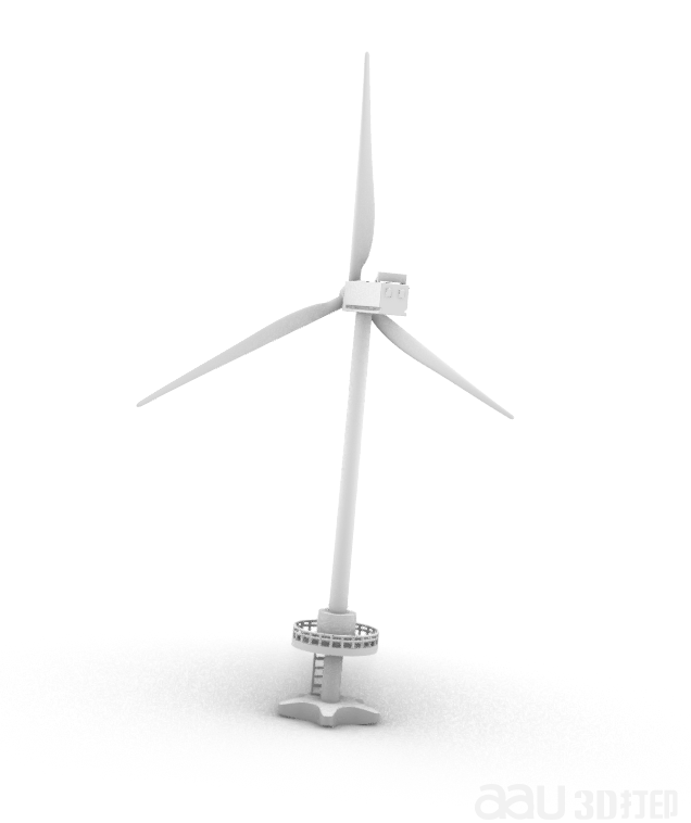 海上风力发电机STL模型