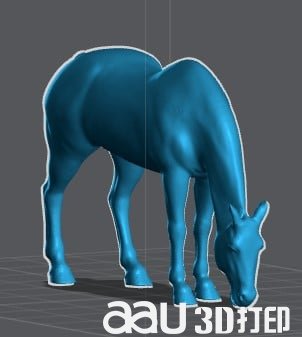 骏马STL模型