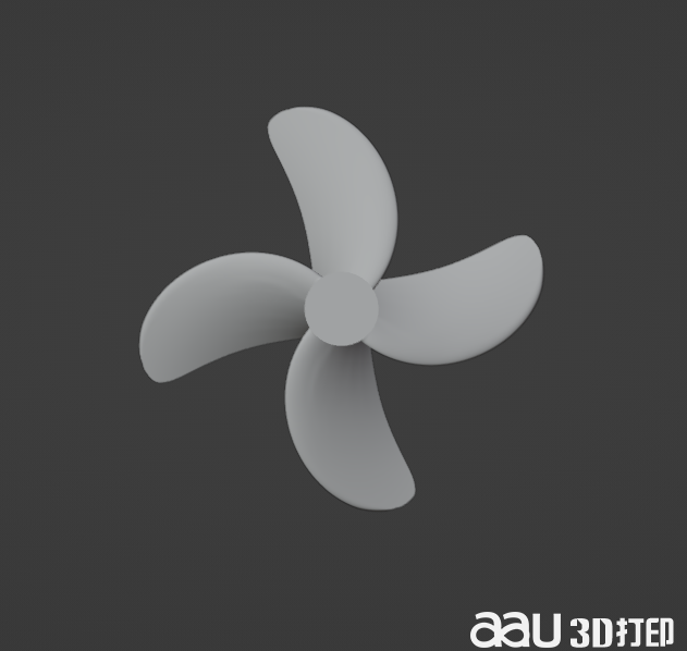 螺旋桨3d打印模型