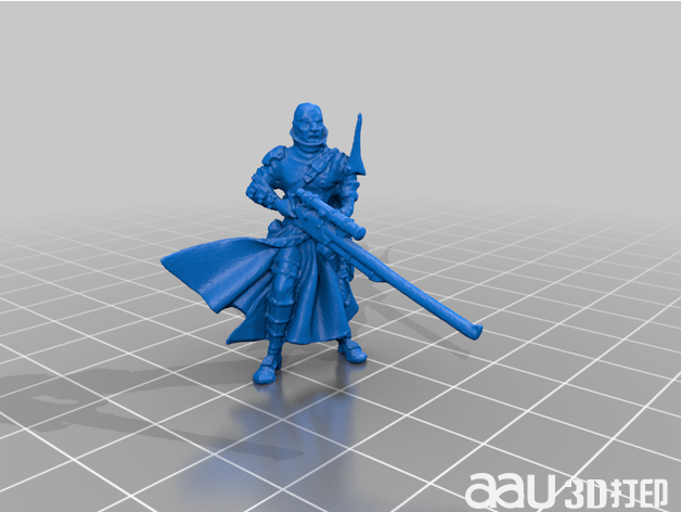 传教士萨丰传教士stl模型