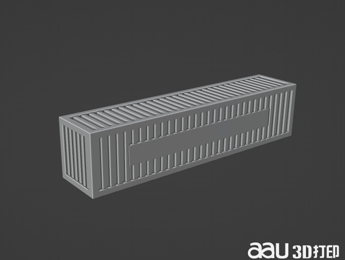 集装箱3d打印模型