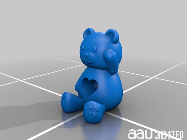 玩具熊stl模型