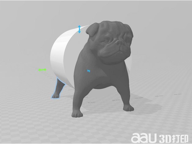 卫生纸哈巴狗STL3D模型