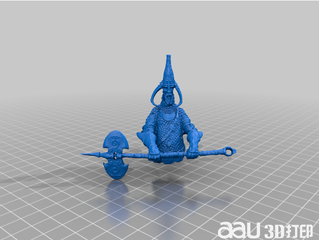 山地勇士STL3D模型