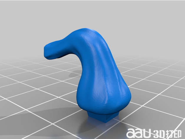 老南瓜人越过花园墙stl模型 万圣节老南瓜人偶3d模型