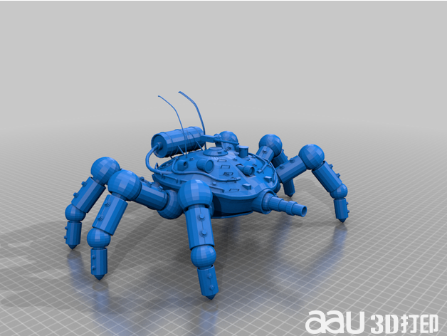 螃蟹缸stl3d模型