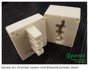 浅析加速使用3D打印注塑模具进行原型设计