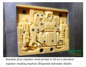 浅析加速使用3D打印注塑模具进行原型设计