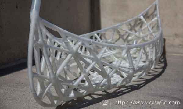 3D打印混凝土独木舟