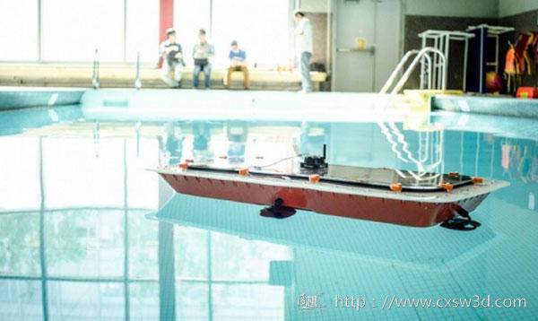 3D打印的自动驾驶船