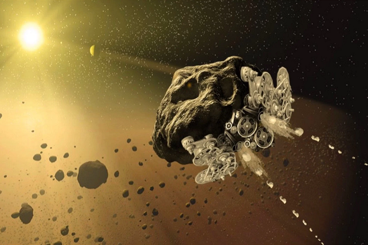 关于制作太空3D打印小行星航天器研究的最新进展