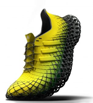 3D打印阿迪达斯概念鞋“Grit”模仿在沙子上运行阻力训练