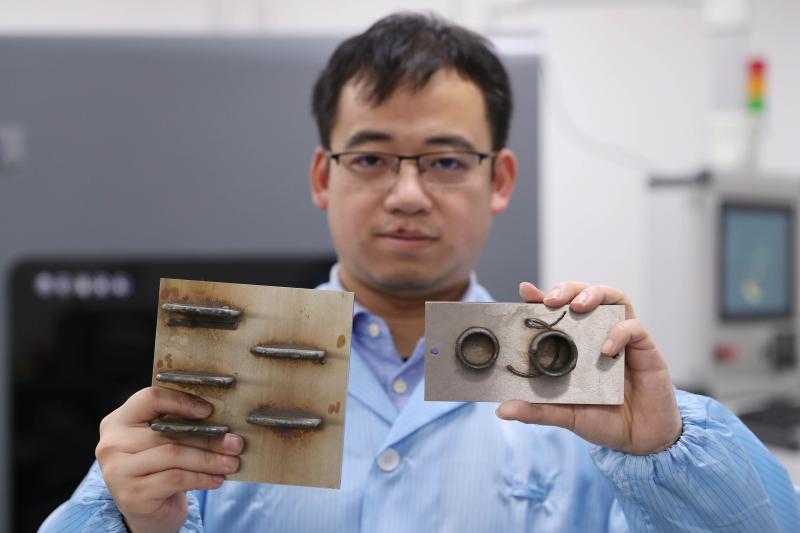 上海产研院推出同轴送丝激光金属3D打印机 有望成为工业制造“神器”