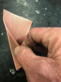T3DP_A copper plated scaffold