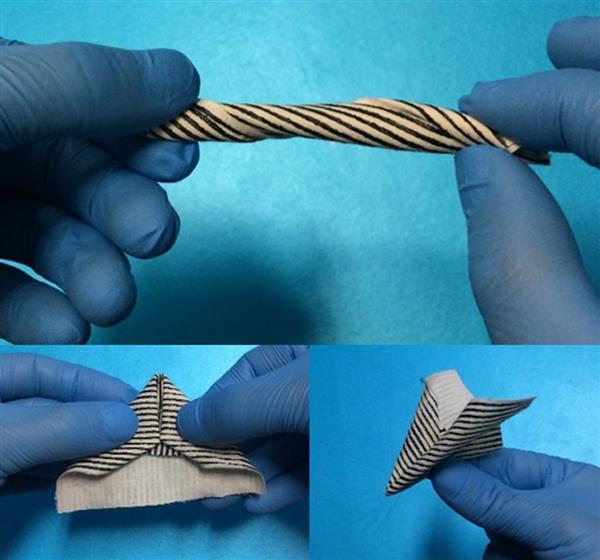 研究人员使用3D打印机将可穿戴电子产品编织成衣服