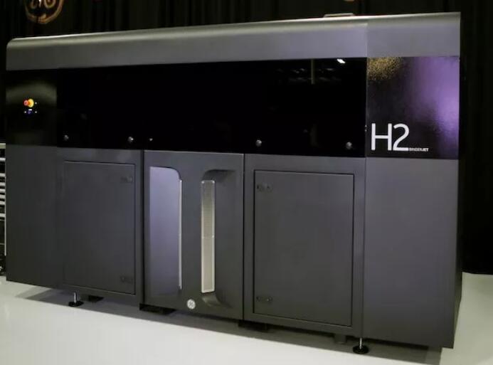 GE粘结剂喷射金属3D打印H2设备