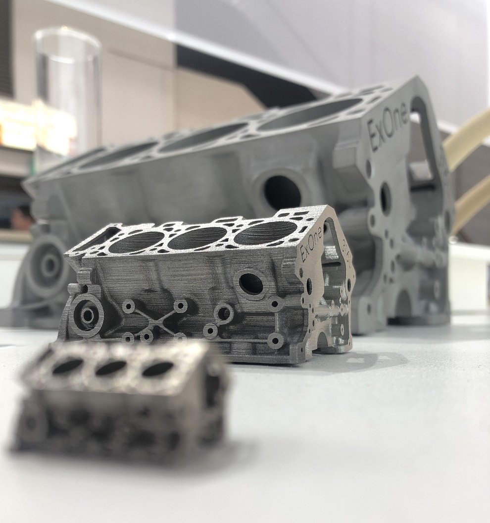ExOne发布一天打印2520升材料的新款大尺寸砂型3D打印机