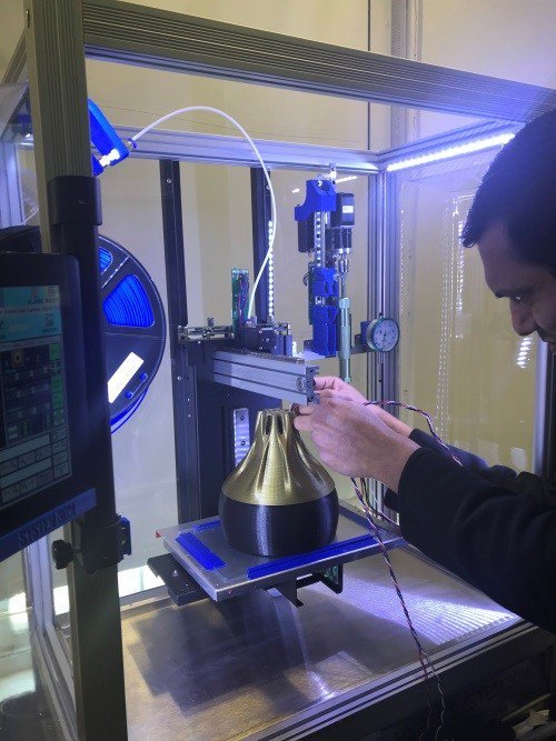 3D打印的灯光结构
